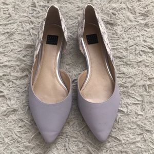 Lavender Ballet Flats